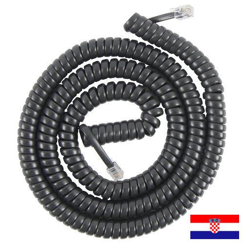 Телефонные шнуры из Хорватии
