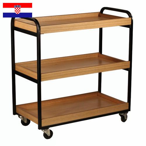 Тележки сервировочные из Хорватии