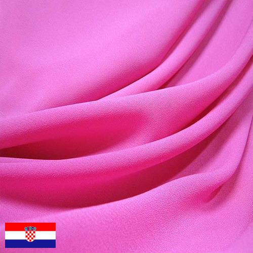 Ткани полиэфирные из Хорватии