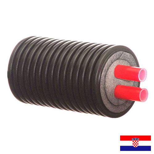 труба в изоляции из Хорватии