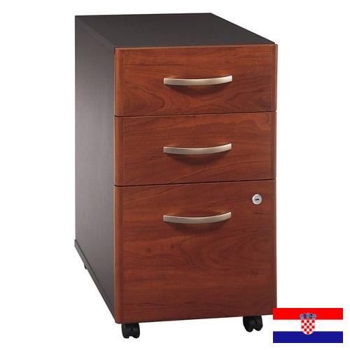 тумба деревянная из Хорватии