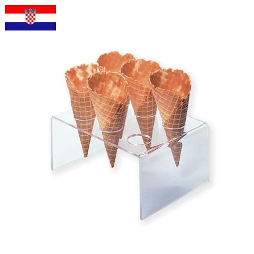 вафельный рожок из Хорватии