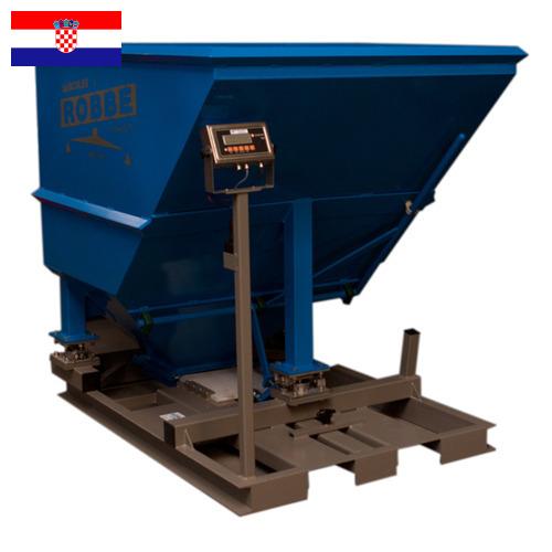 Весы бункерные из Хорватии