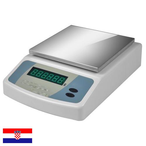 весы электронные из Хорватии