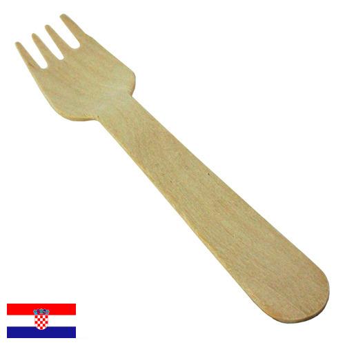 Вилки одноразовые из Хорватии