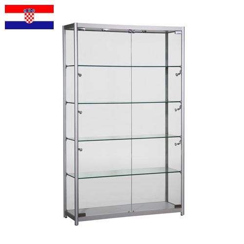 витрина стеклянная из Хорватии
