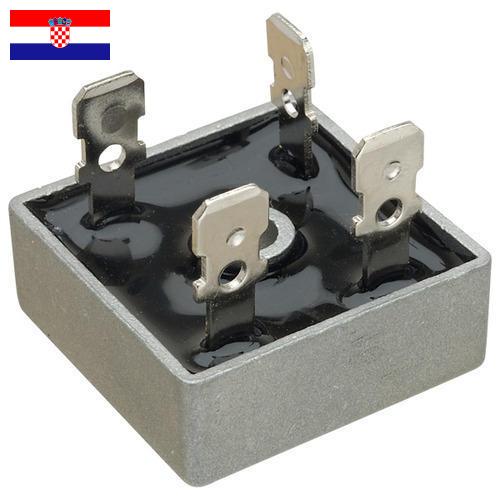 Выпрямители полупроводниковые из Хорватии