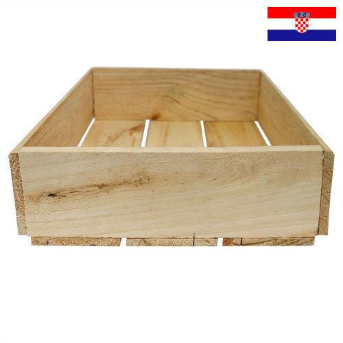 Ящики деревянные из Хорватии