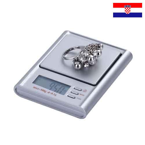 Ювелирные весы из Хорватии
