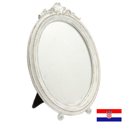 Зеркало настольное из Хорватии