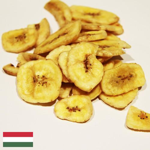 банановые чипсы из Венгрии