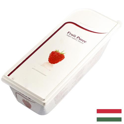 Фруктовые пюре из Венгрии