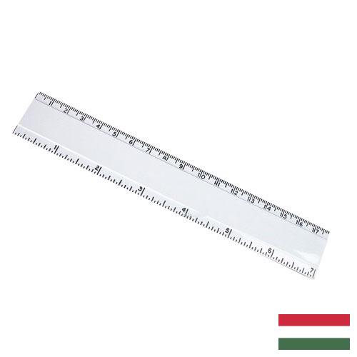 линейка пластиковая из Венгрии