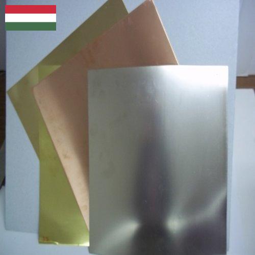 Листы металлические из Венгрии