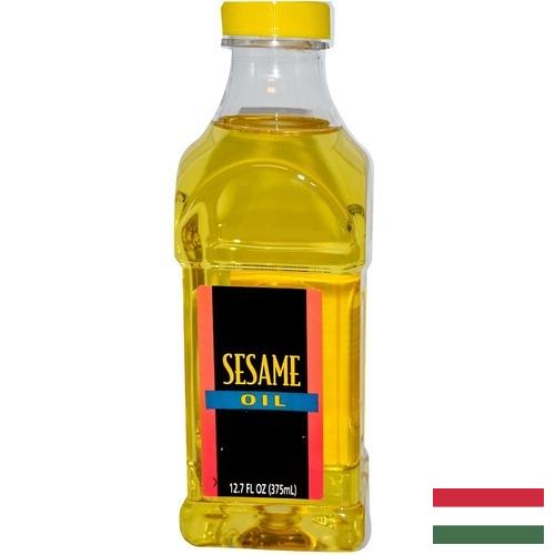 Масло кунжутное из Венгрии