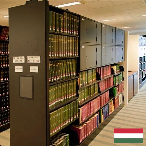 Мебель для библиотек из Венгрии