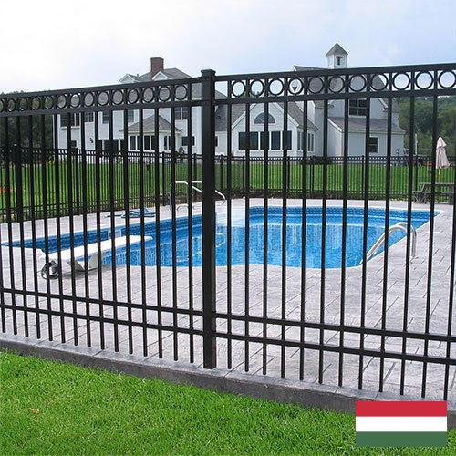 металлические ограждения из Венгрии