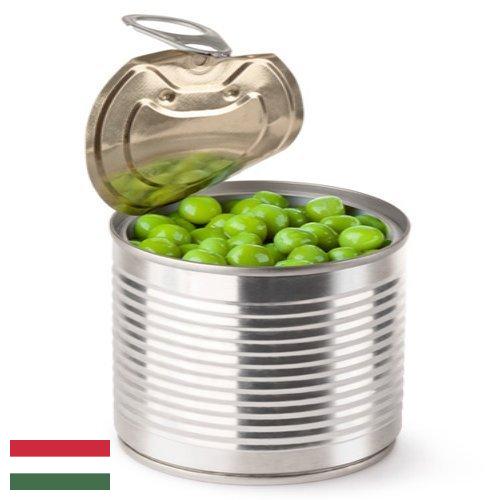 Овощные консервы из Венгрии