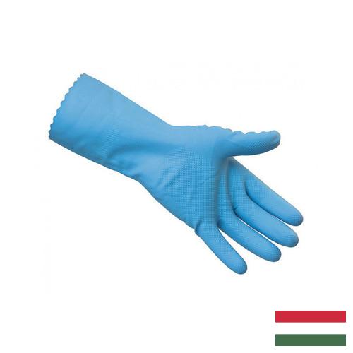 Перчатки резиновые хозяйственные из Венгрии