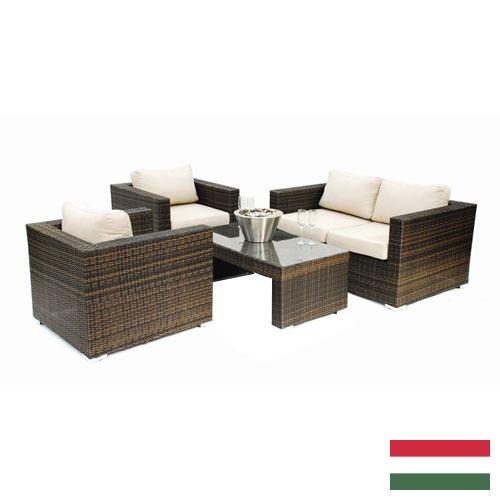 Плетеная мебель из лозы из Венгрии