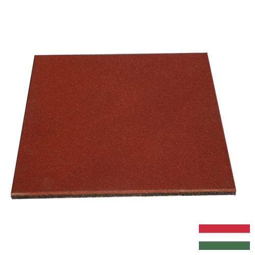 плитка резиновая из Венгрии