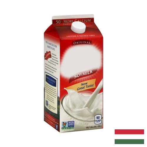 соевое молоко из Венгрии