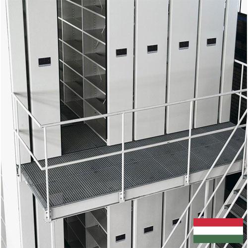 Стеллажи передвижные из Венгрии