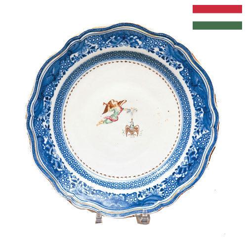 тарелка фарфоровая из Венгрии