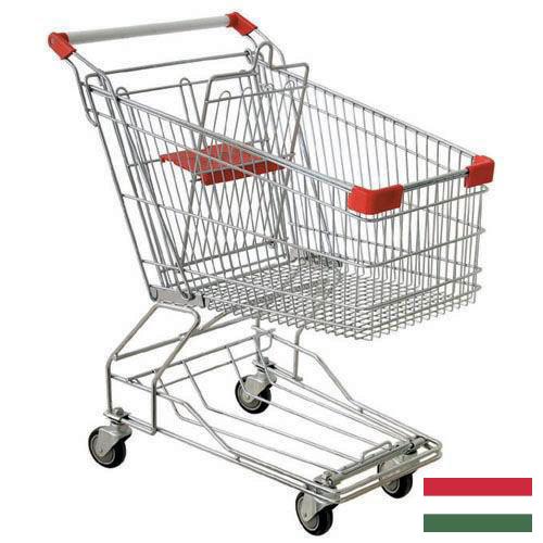 Тележки торговые из Венгрии