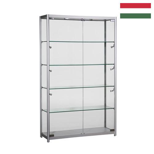 витрина стеклянная из Венгрии