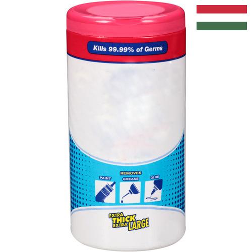 Влажные салфетки из Венгрии