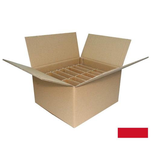 картонная коробка из Индонезии