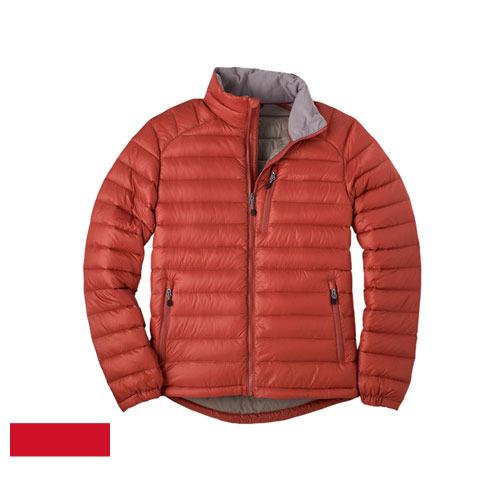 куртка пуховая из Индонезии