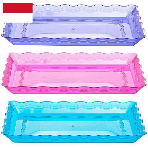 Лотки пластиковые из Индонезии