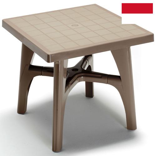 Мебель пластиковая из Индонезии