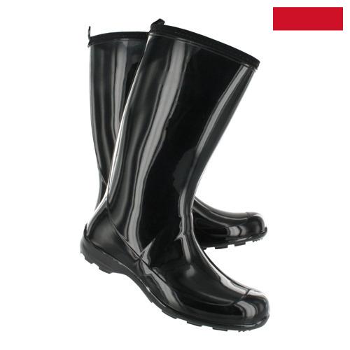 обувь резиновая из Индонезии