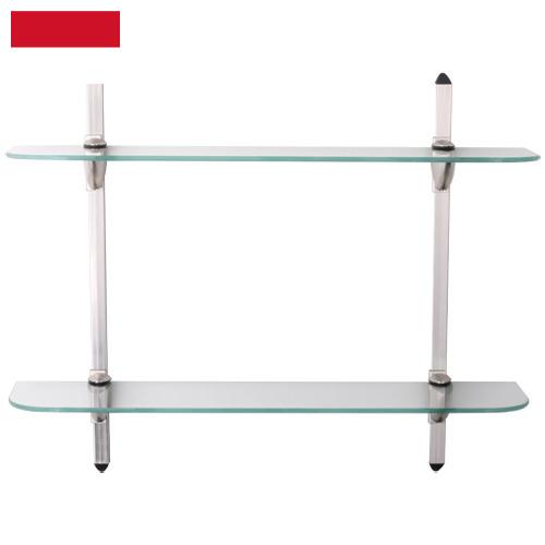 полки из стекла из Индонезии