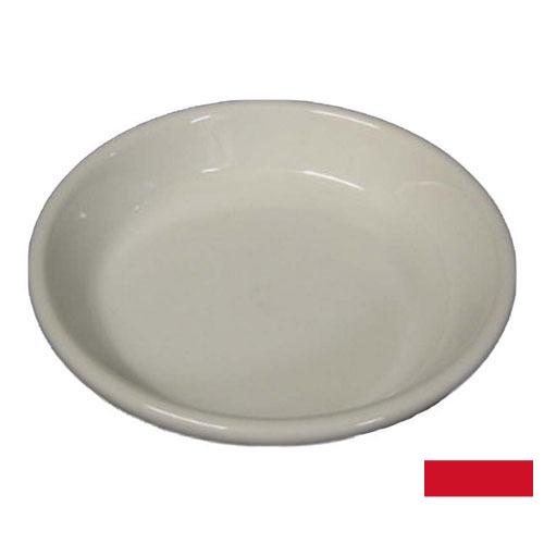 посуда из фарфора из Индонезии