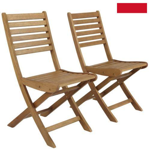 Стулья садовые из Индонезии