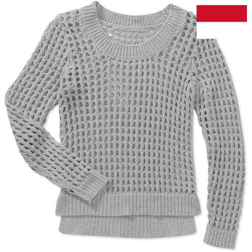 Ткани трикотажные из Индонезии