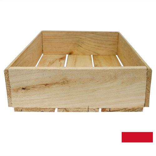 Ящики деревянные из Индонезии