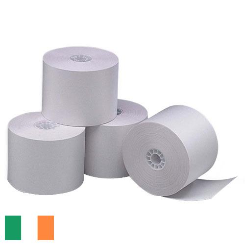 бумага в рулонах из Ирландии