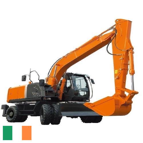 экскаватор колесный из Ирландии