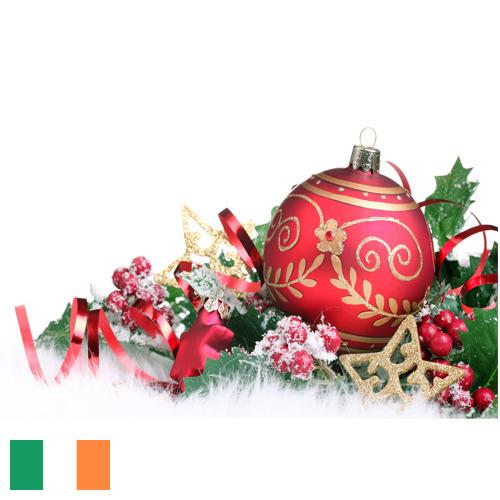 елочные украшения из Ирландии