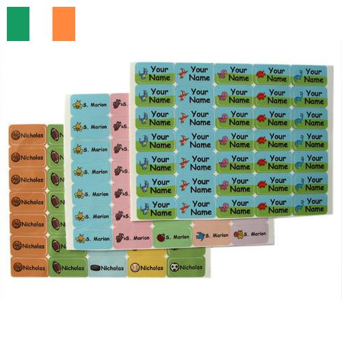 Этикетки клейкие из Ирландии