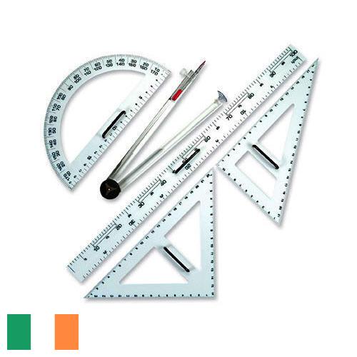 Инструменты чертежные из Ирландии