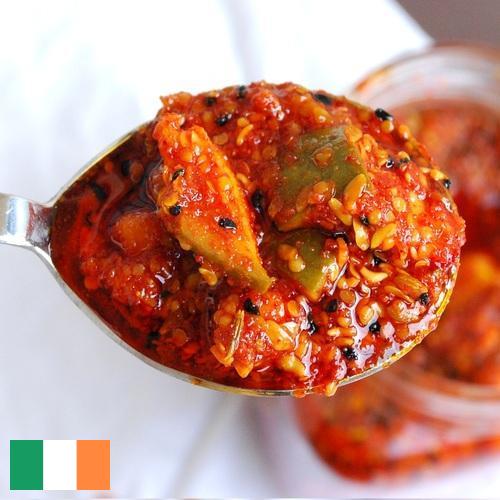 консервированные огурцы из Ирландии