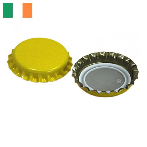 Крышки крончатые металлические из Ирландии