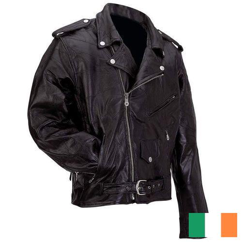 куртки из кожи из Ирландии