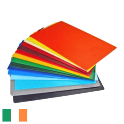 Листы из пластика из Ирландии